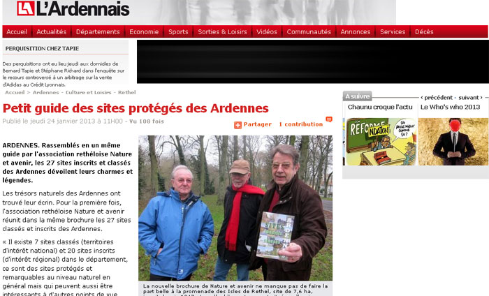 Petit guide des sites protégés des Ardennes