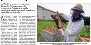 Un nouveau souffle pour l’apiculture