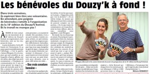 Les bénévoles du Douzy’k à fond !